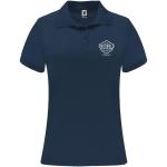 Monzha short sleeve women's sports polo, navy Navy | L