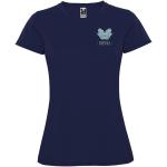 Montecarlo short sleeve women's sports t-shirt, navy Navy | L
