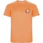 Imola 135 g/m² short sleeve men's sports t-shirt, fluor orange Fluor orange | L