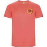 Imola short sleeve men's sports t-shirt, fluor coral Fluor coral | L