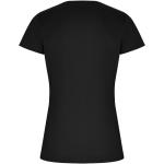 Imola short sleeve women's sports t-shirt, black Black | L