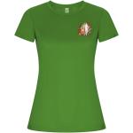 Imola short sleeve women's sports t-shirt, green fern Green fern | L
