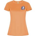 Imola short sleeve women's sports t-shirt, fluor orange Fluor orange | L