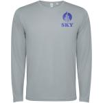 Estoril Langarm-Shirt Unisex, Grau Grau | XS