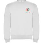 Clasica Sweatshirt mit Rundhalsausschnitt Unisex, weiß Weiß | XS