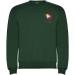 Clasica Sweatshirt mit Rundhalsausschnitt Unisex, dunkelgrün Dunkelgrün | XS