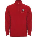 Himalaya men's quarter zip fleece jacket, red Red | L