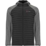 Minsk unisex hybrid insulated jacket, heather black, black Heather black, black | L