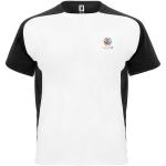 Bugatti T-Shirt Unisex aus recyceltem Material, weiß/schwarz Weiß/schwarz | 2XL