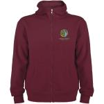 Montblanc 280 g/m² unisex full zip hoodie, cardinalred Cardinalred | XS