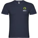 Samoyedo short sleeve men's v-neck t-shirt, navy Navy | L
