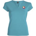 Belice 200 g/m² short sleeve women's t-shirt, turqoise Turqoise | XL