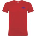 Beagle short sleeve men's t-shirt, red Red | XS
