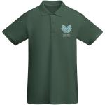 Prince organic cotton short sleeve men's polo, dark green Dark green | L