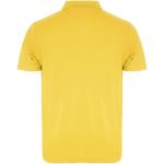 Austral short sleeve unisex polo, yellow Yellow | L