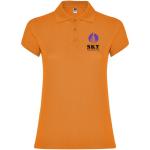 Star Poloshirt für Damen, orange Orange | L
