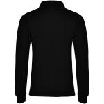 Estrella Langarm Poloshirt für Damen, schwarz Schwarz | L