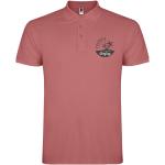 Star Poloshirt für Herren, Chrysantheme Rot Chrysantheme Rot | L