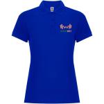 Pegaso Premium 220 g/m² short sleeve women's polo, aztec blue Aztec blue | L