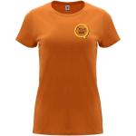 Capri short sleeve women's t-shirt, orange Orange | L