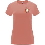 Capri short sleeve women's t-shirt, clay orange Clay orange | L