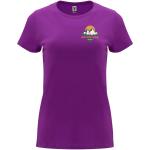 Capri T-Shirt für Damen, lila Lila | L