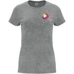 Capri T-Shirt für Damen, Grau meliert Grau meliert | L