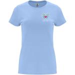 Capri T-Shirt für Damen, himmelblau Himmelblau | L