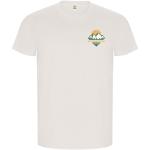 Golden short sleeve men's t-shirt, vintage white Vintage white | L