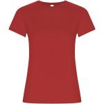 Golden short sleeve women's t-shirt 