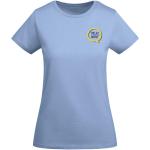 Breda short sleeve women's t-shirt, skyblue Skyblue | L