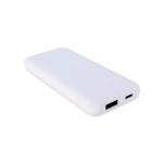 Powerbank Slight rubberised White | 5000 mAh