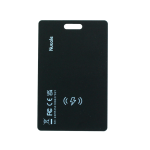 Smart Tracker Card for Apple & Android – Rechargeable Tracker Card for Wallets & Card Holders Black