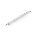 XD Collection 5-in-1 Aluminium Tool-Stift Weiß