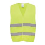 XD Collection GRS recycled PET high-visibility safety vest Yellow