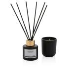Ukiyo candle and fragrance sticks gift set Black