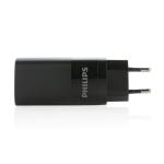 Philips 65W ultra fast PD 3-port USB wall charger Black