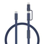 XD Xclusive Arc RCS 60W 120 cm 2-in-1 fast charging cable Aztec blue