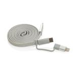 XD Xclusive Arc RCS recycled Ultra-thin 60W 2 in 1 magnetic cable Convoy grey