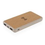 XD Collection Kork und Weizen 8.000 mAh Wireless Powerbank Khaki