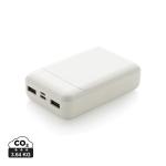 XD Collection 10.000 mAh Powerbank aus RCS Standard recyceltem Kunststoff 