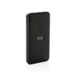 XD Collection Wireless Powerbank aus RCS Standard recyceltem Kunststoff Schwarz