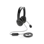 XD Collection Over-Ear Headset mit Kabel Schwarz