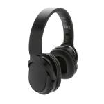 XD Collection RCS recycled plastic Elite Foldable wireless headphone Black
