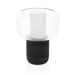 XD Xclusive Lux 10W Lautsprecherlampe aus RCS recyceltem Kunststoff Schwarz