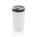 XD Collection Double wall vacuum leakproof lock mug 300ml White/blue