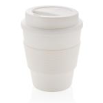 XD Collection Reusable Coffee cup with screw lid 350ml White