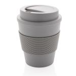XD Collection Reusable Coffee cup with screw lid 350ml Convoy grey