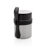 XD Xclusive Bogota Food-Container mit Keramik-Überzug Silber/schwarz