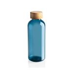 XD Collection RCS RPET bottle with bamboo lid Aztec blue